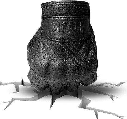 HWK \u2013 Guantes de cuero para motocicleta para hombre, motocross...