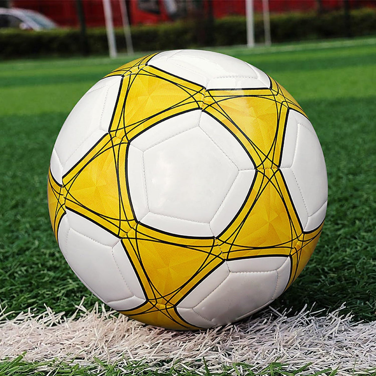 AYANICA Balón de fútbol tamaño 3,4,5 PU suave para práctica de entr...