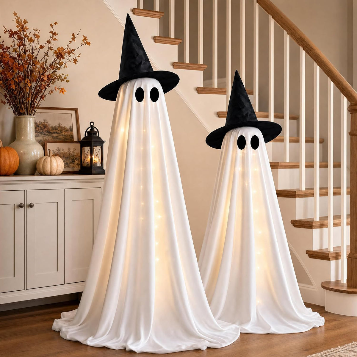 Decoraciones de Halloween para interiores \u2013 Paquete de 2 fanta...