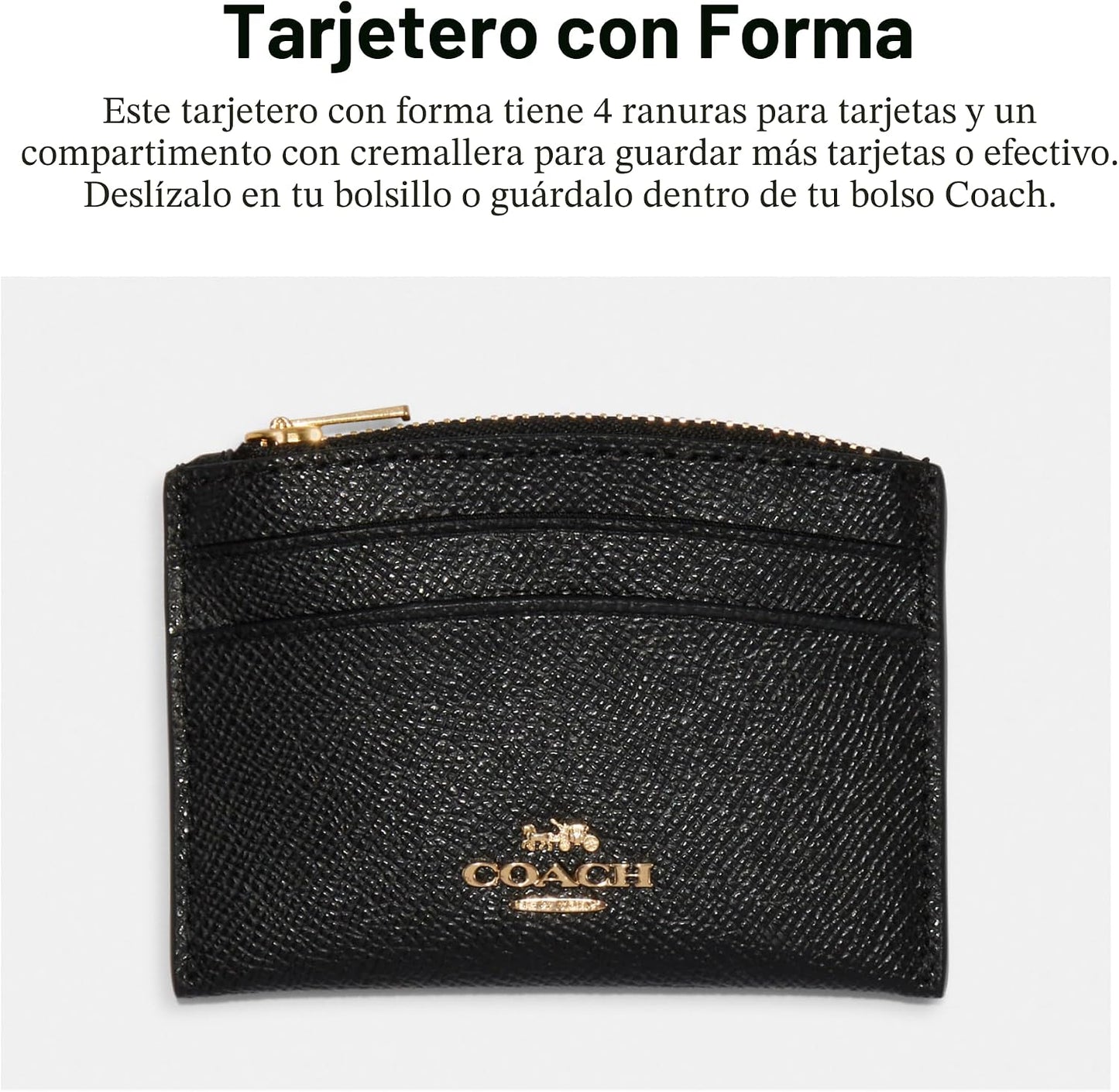 COACH Women's Shaped Card CASE