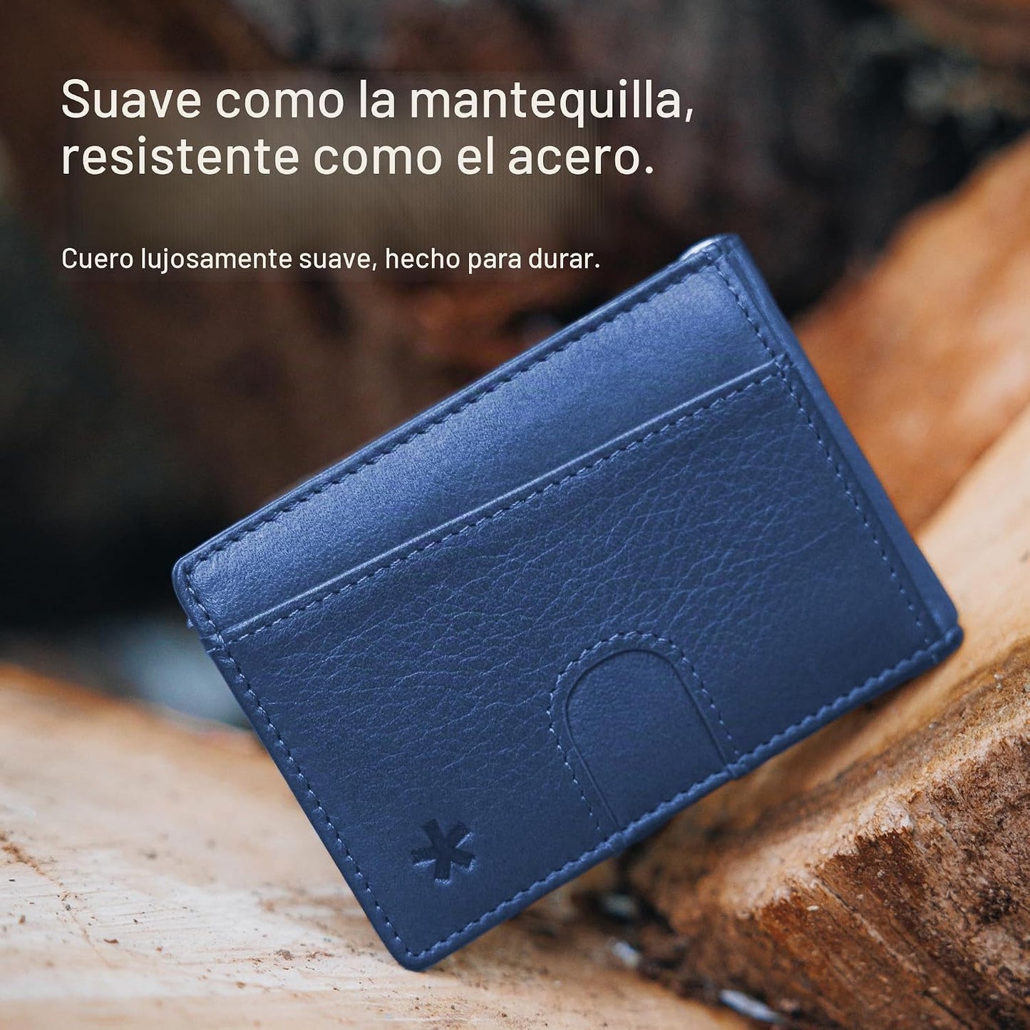 Swear Brands Billetera delgada con clip para dinero, cartera minima...