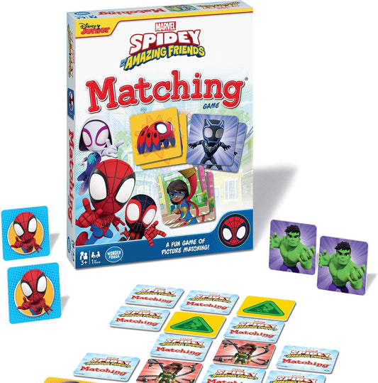 Wonder Forge Marvel Spidey y sus increíbles amigos juego a juego, j...