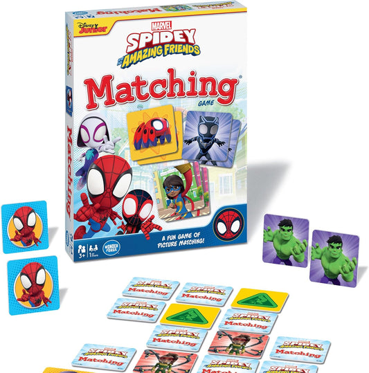 Wonder Forge Marvel Spidey y sus increíbles amigos - Juego de empar...