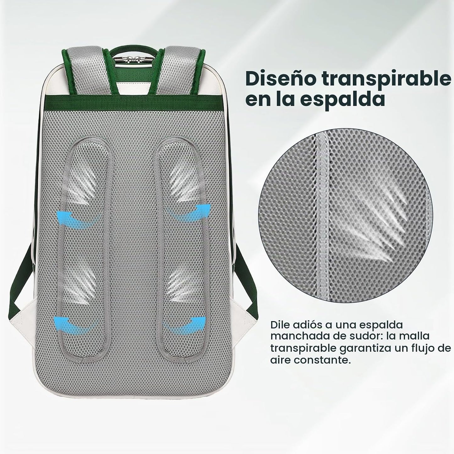 CCGTIOR Bolsa para Raqueta De Tenis Mochila Pickleball Padel con Co...