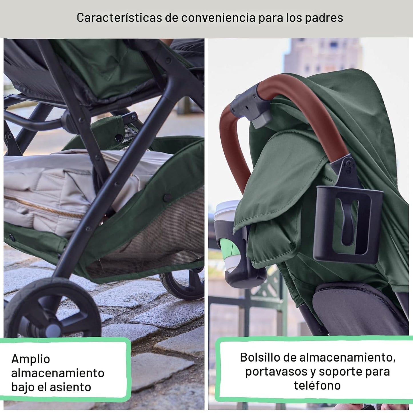 Summer Infant Ingenuity 3Dquickclose CS+ Cochecito de Plegado Compa...