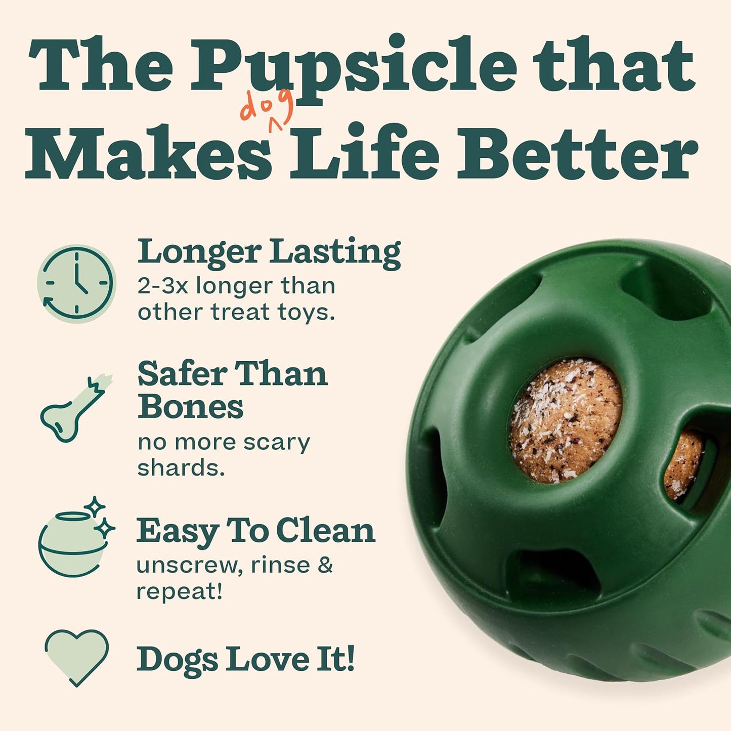 WOOF Pupsicle y Bandeja de Golosinas \u2013 Juguetes interactivos d...