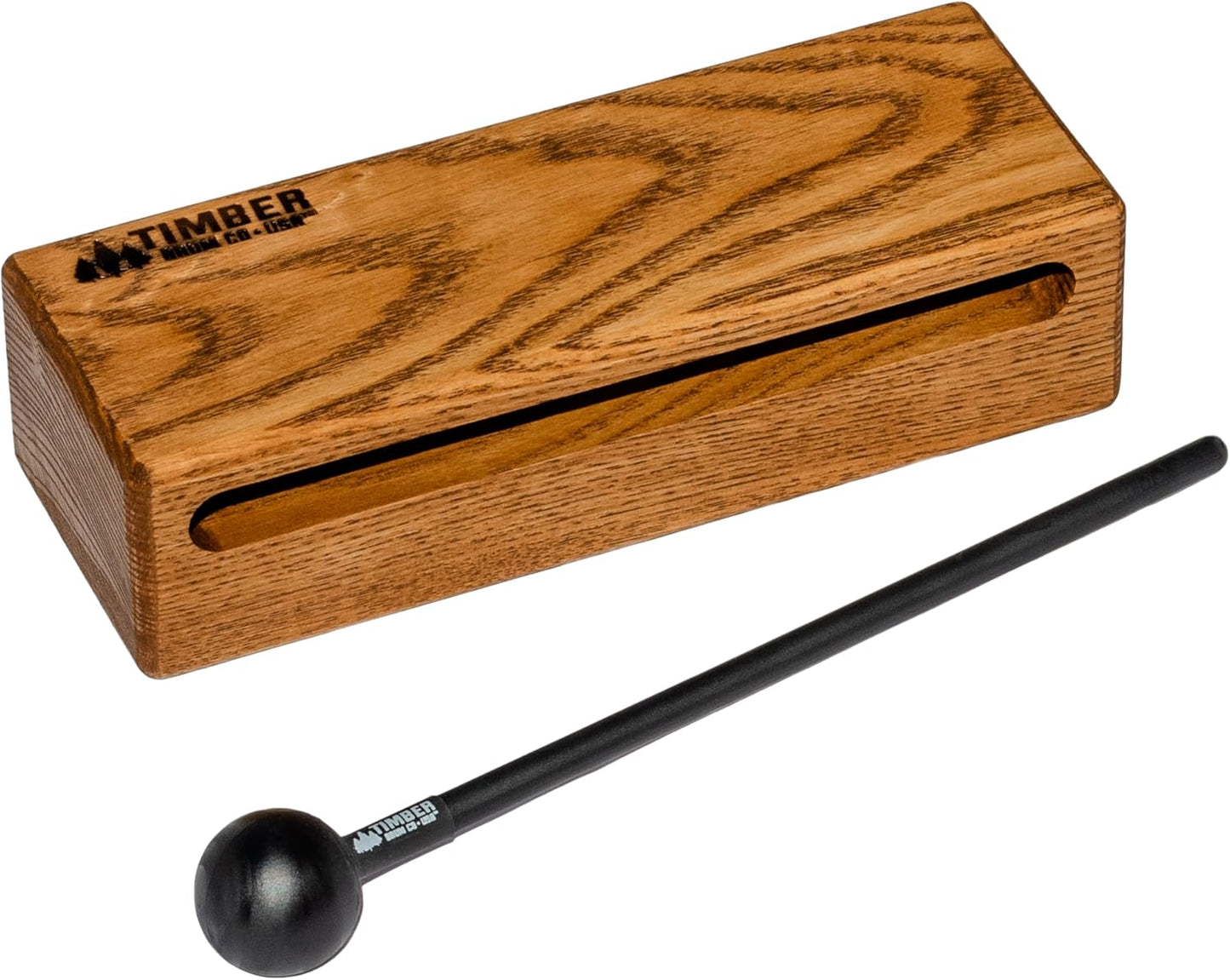 Timber Drum Co. Instrumento musical de percusión Woodblock, 7 pulga...