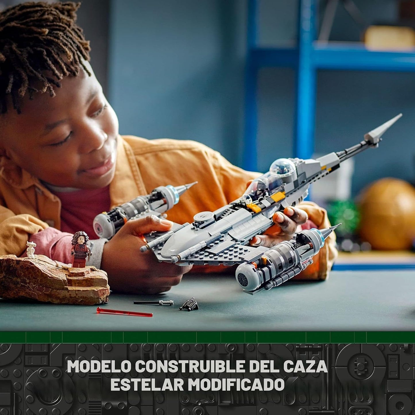 LEGO Star Wars The Mandalorian's N-1 Starfighter 75325 - Juego...