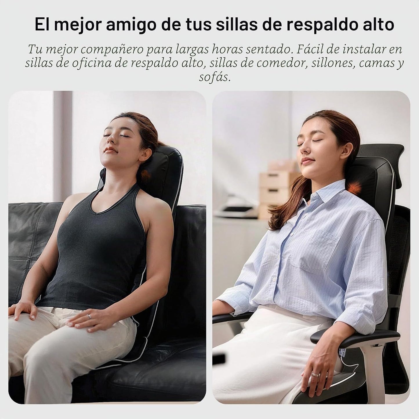 Mynt Aprobado por FSA y HSA Masajeador Shiatsu para Cuello y Espald...