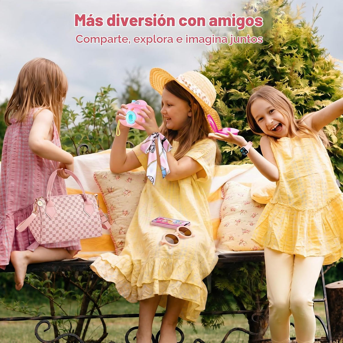 Bolso de juego para niñas pequeñas, bolso para niños pequeños con k...