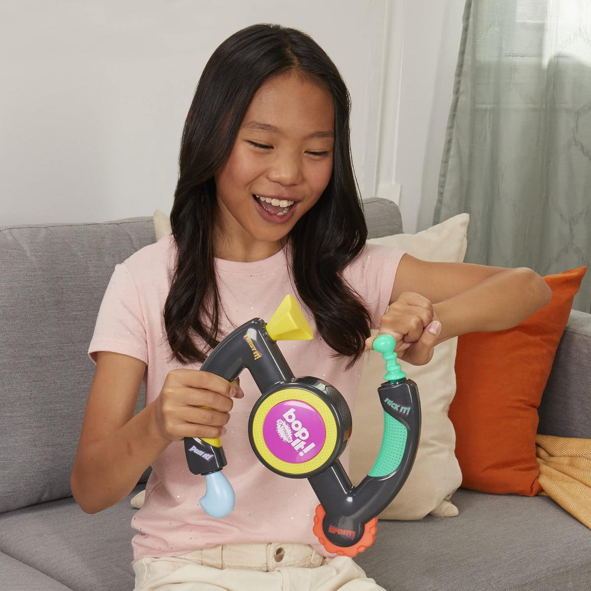 Hasbro Gaming Bop It Extreme - Juego electrónico para 1 o más jugad...