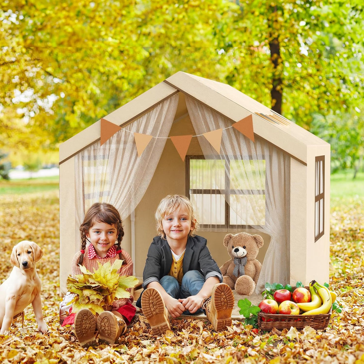 Tienda de campaña para niños, tienda de campaña grande para niños c...