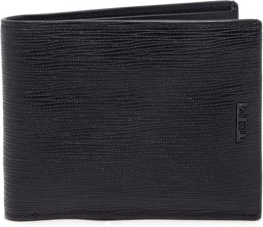 Tumi Mens Global Removeable Passcase Negro En Relieve Talla única