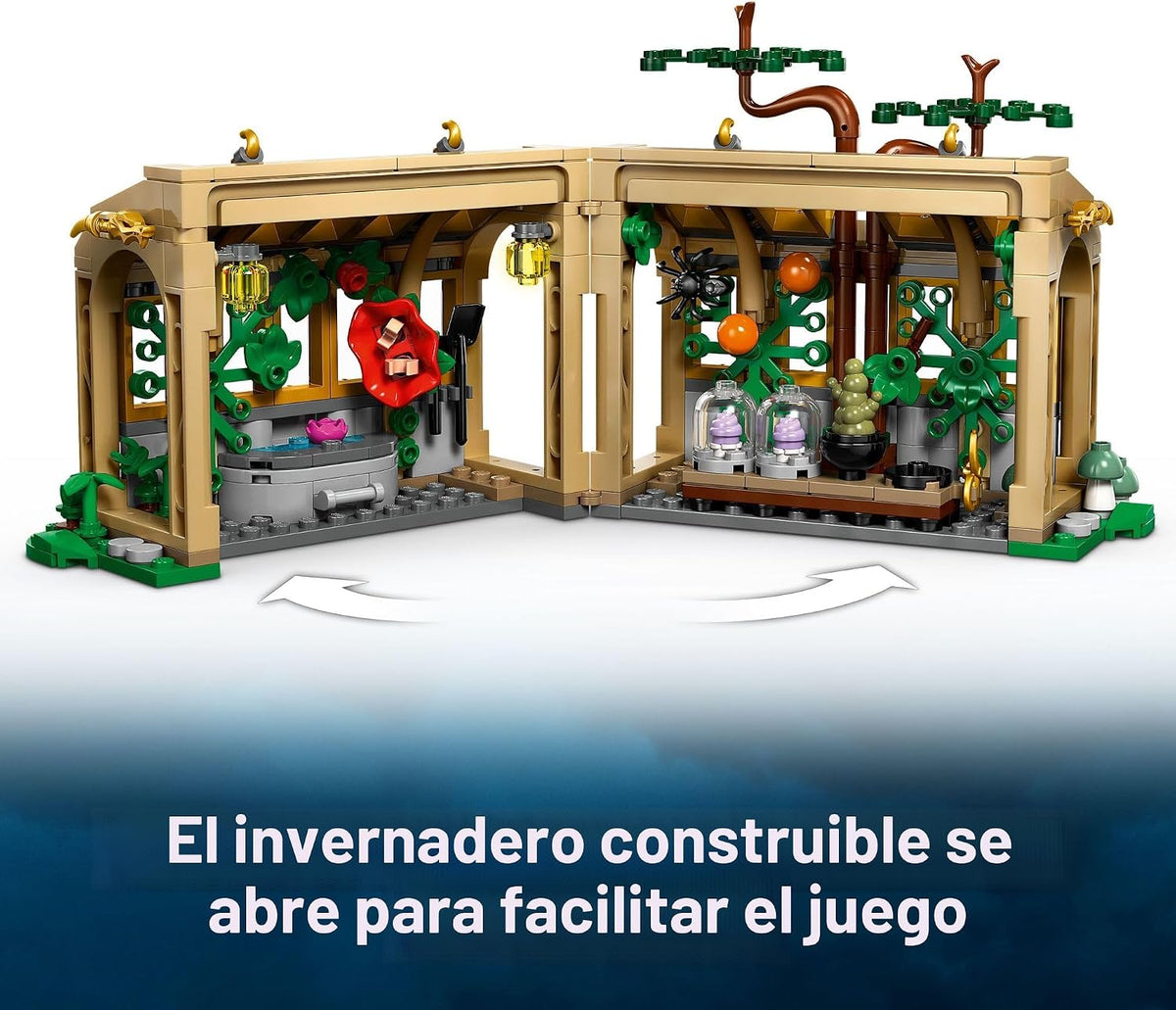 LEGO Harry Potter Hogwarts Castle: Herbology Class Juguete para Niñ...