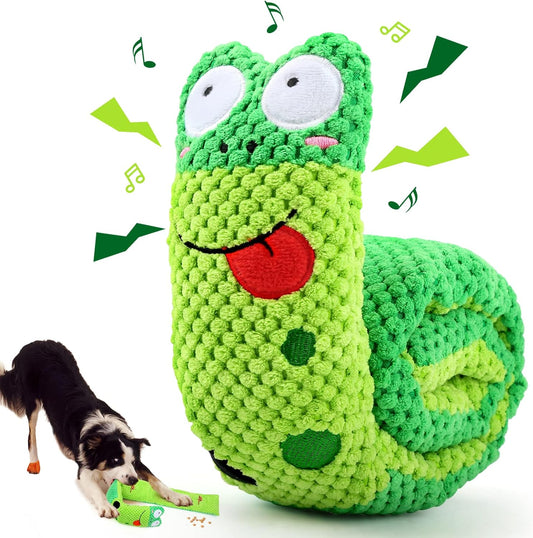 Letsmeet Juguetes para perros Squeak - Juego de liberación de estré...