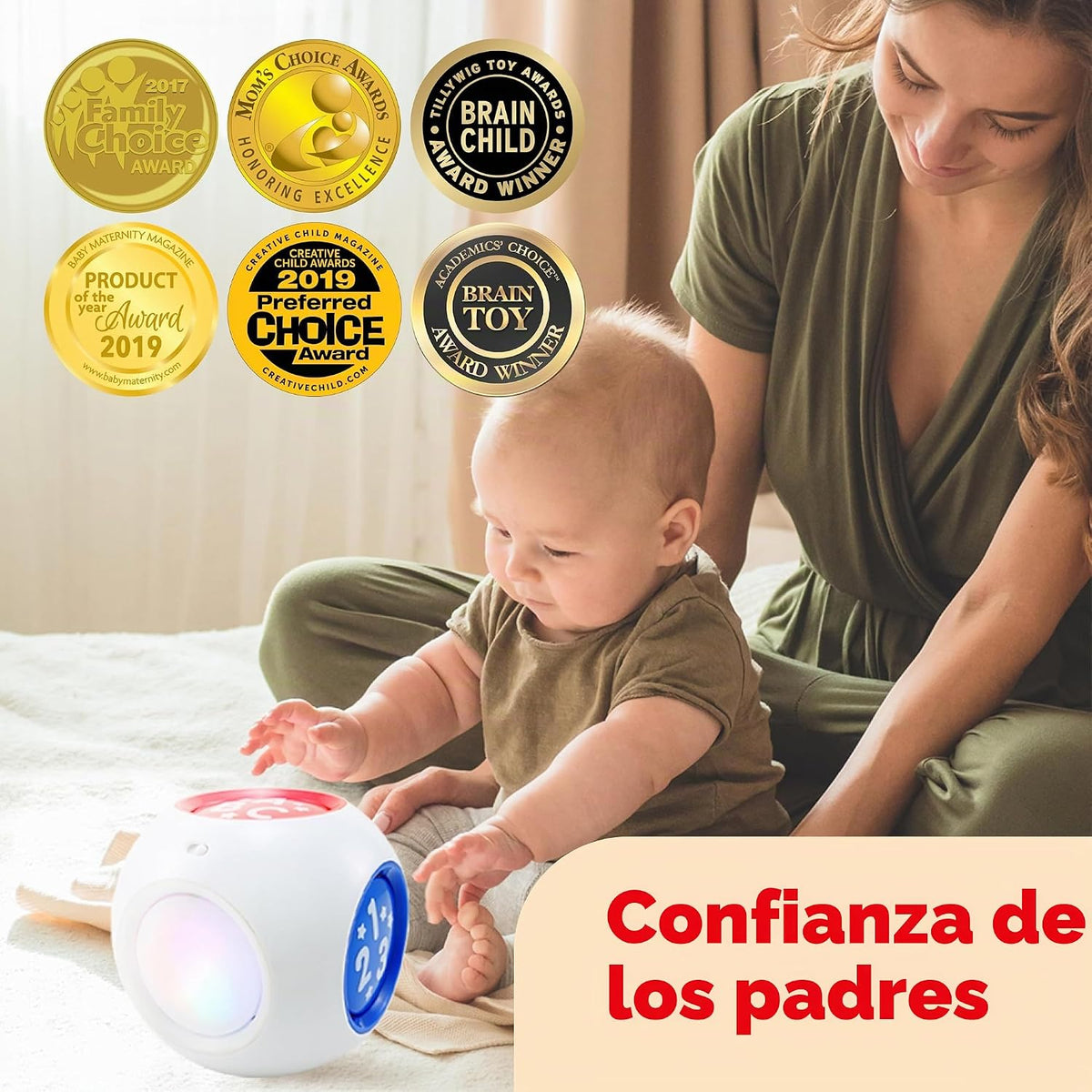 BEST LEARNING Cubo de aprendizaje \u2013 Juguete educativo de bloqu...