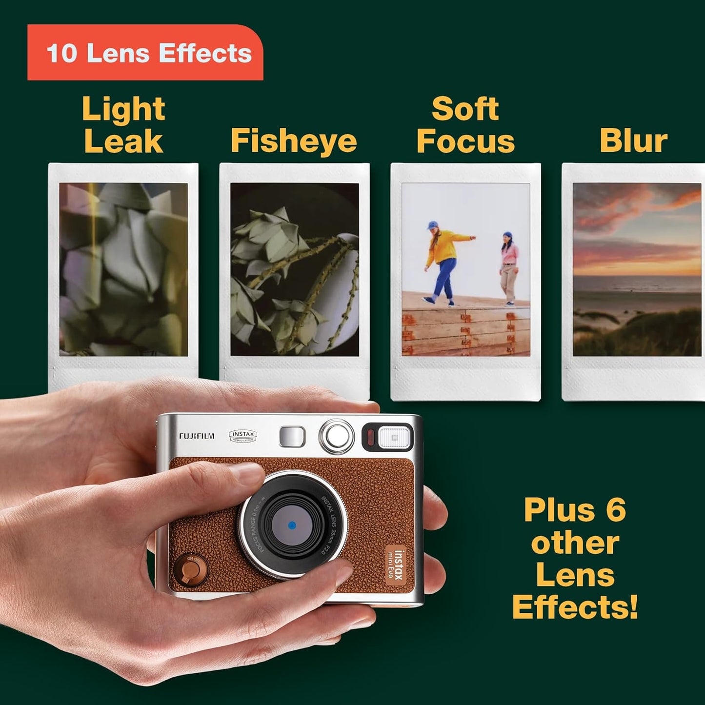 Fujifilm Instax Mini EVO - Cámara instantánea
