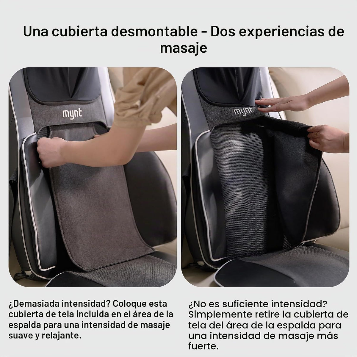 Mynt Aprobado por FSA y HSA Masajeador Shiatsu para Cuello y Espald...