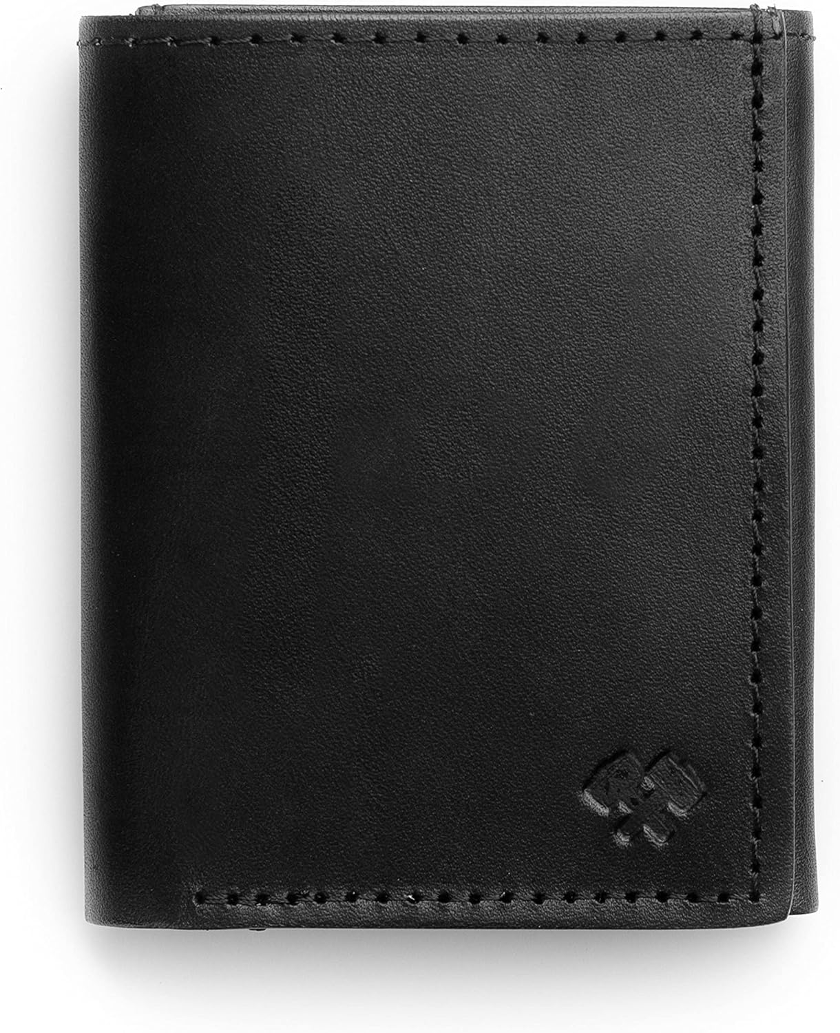 Billetera de cuero triple para hombre | Hecho en Estados Unidos | C...