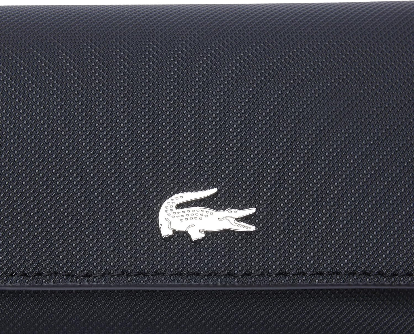 Lacoste cartera para mujer Anna con cierre de presión y solapa para...