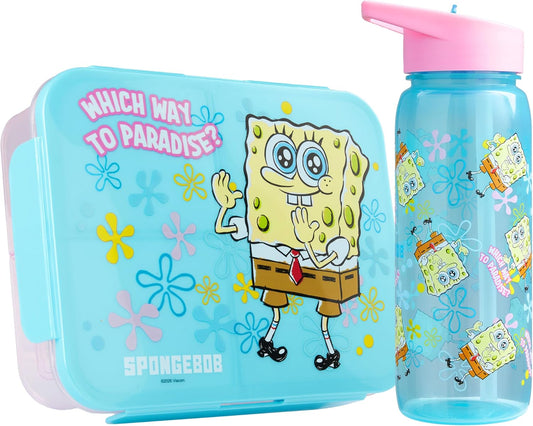 Get Trend SpongeBob SquarePants - Juego de lonchera y botella de ag...