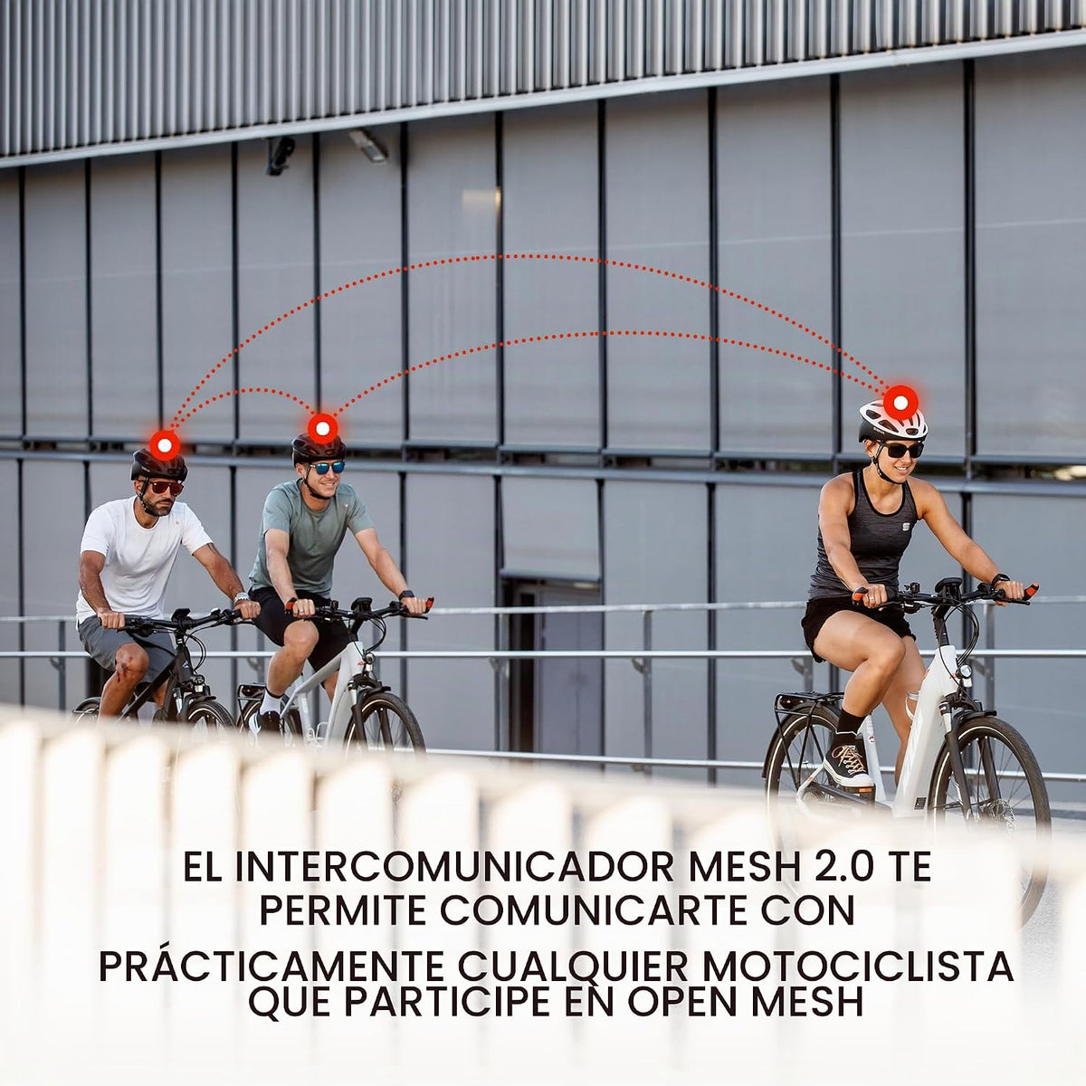 Casco de comunicación inteligente Sena R1 \/ R1 EVO para ciclismo