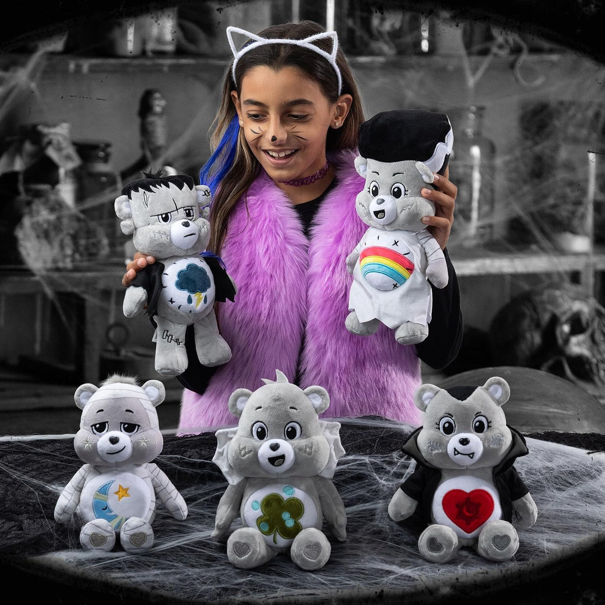 Care Bears Universal Monsters - Peluche de tamaño divertido, color...