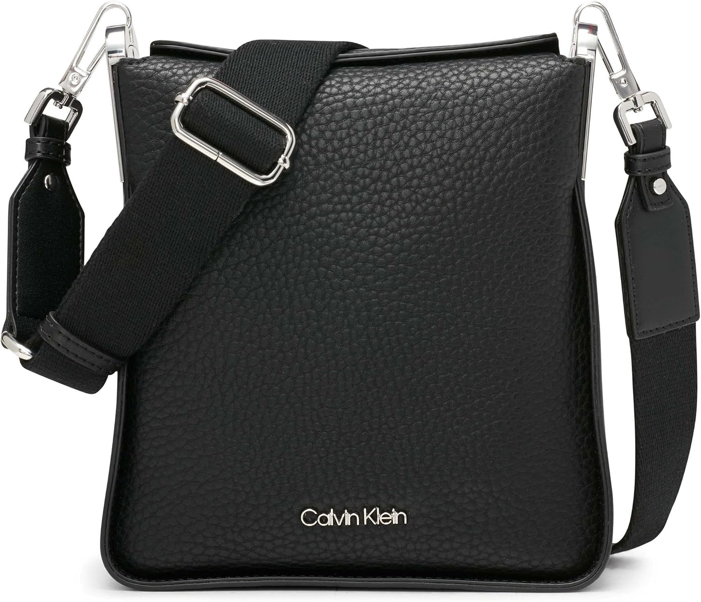 Calvin Klein mujeres Fay North\/South Bandolera pequeña | Monograma...