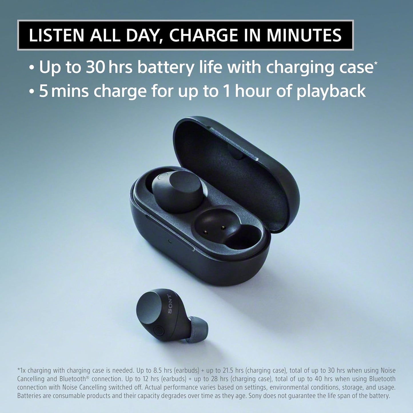Sony WF-C710N - Auriculares inalámbricos con cancelación de ruido,...