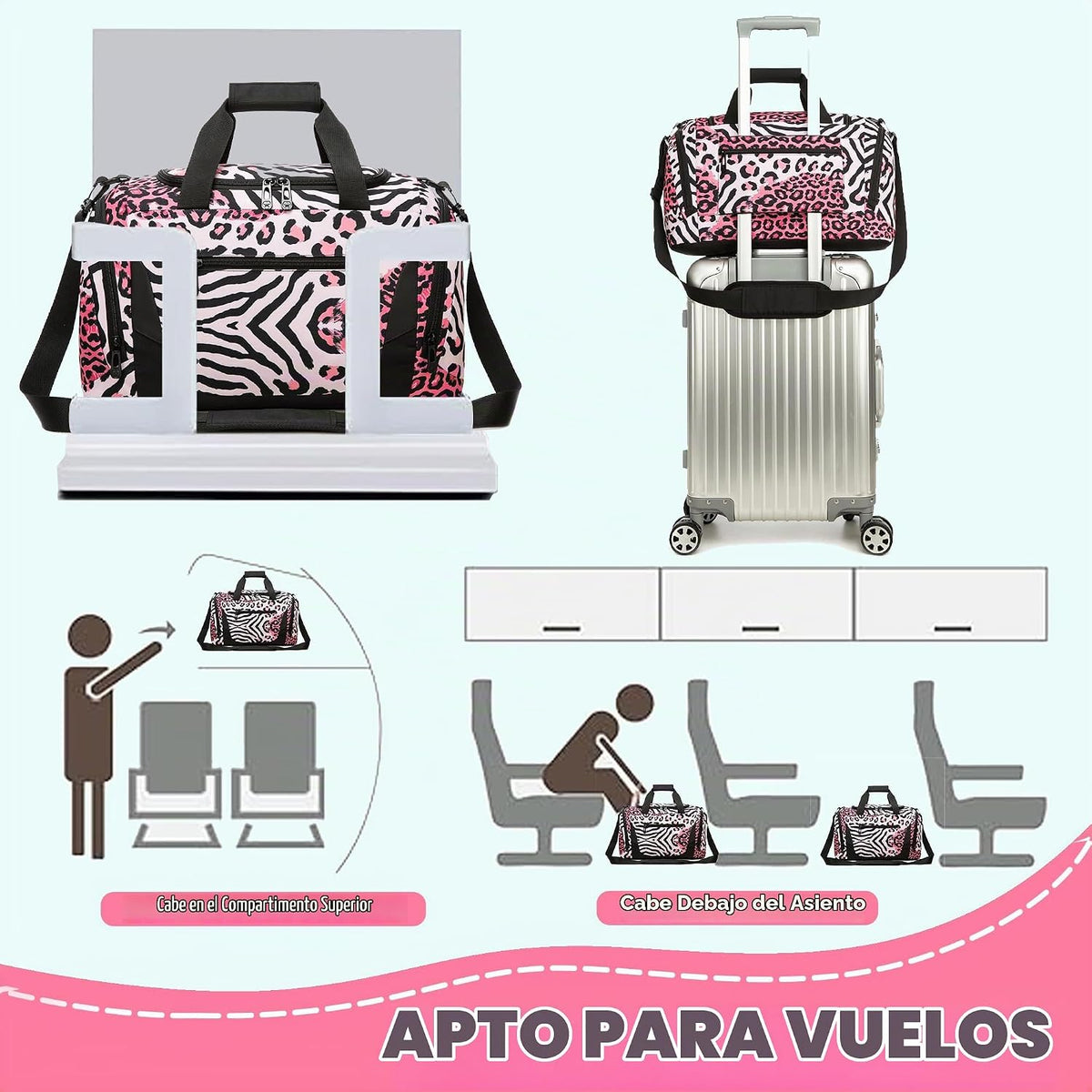 Esteemly Juego de equipaje de mano para niños grandes y mujeres, ma...