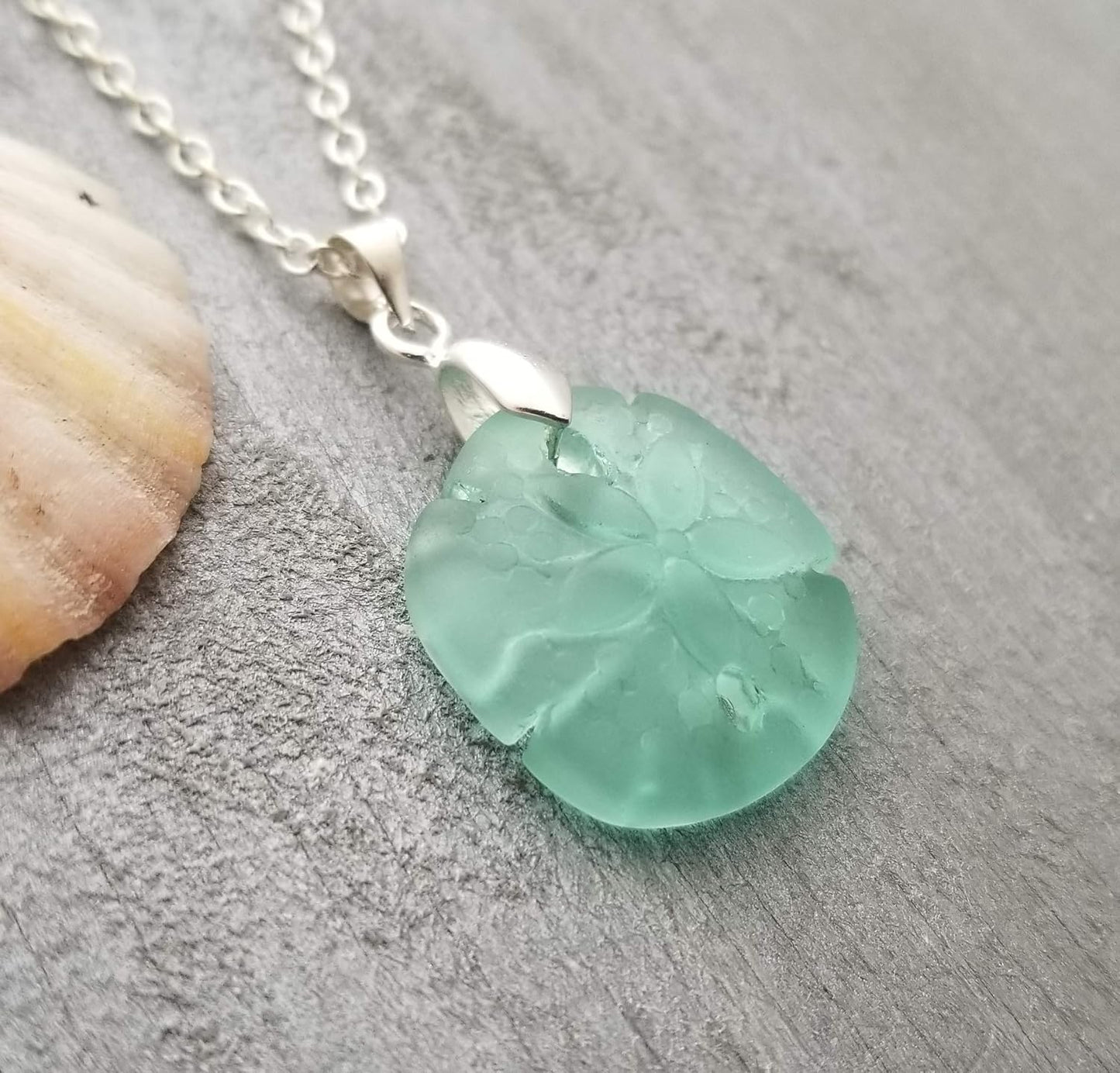 YInahawaii Hecho a mano en Hawái, joyería de cristal marino, collar...