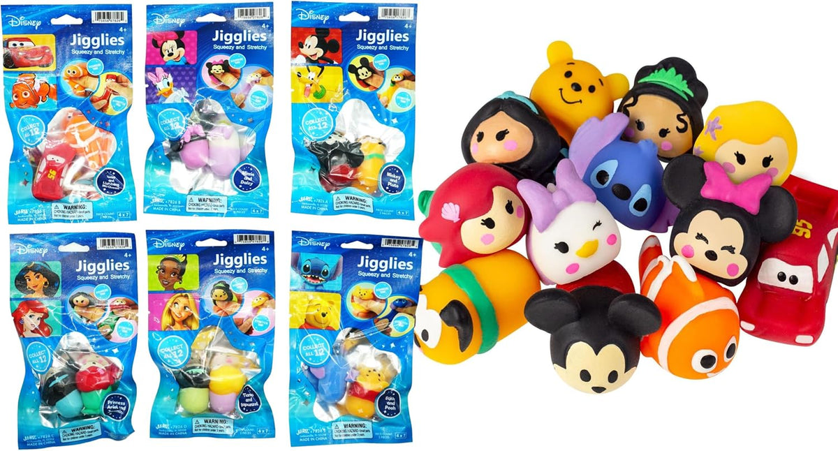 JA-RU Mochi Squishys Toys Mini Squishies Disney Squishies (paquete...