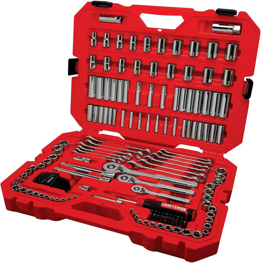 CRAFTSMAN Juego de llaves, 159 piezas de llaves de tubo hexagonal p...