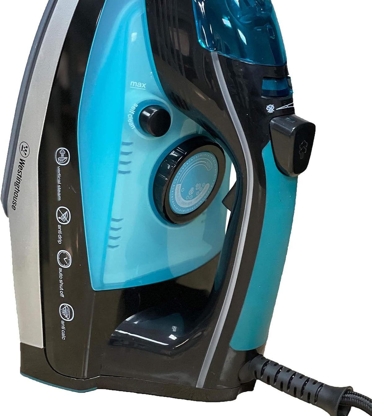 Westinghouse - Plancha de 220 V de 2500 vatios con vapor y apagado...