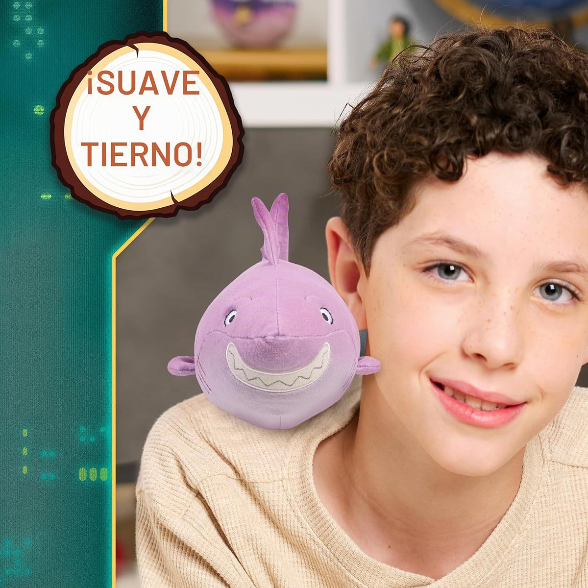Disney y Pixar's Hoppers - Peluche pequeño de Tiburón Diane | P...