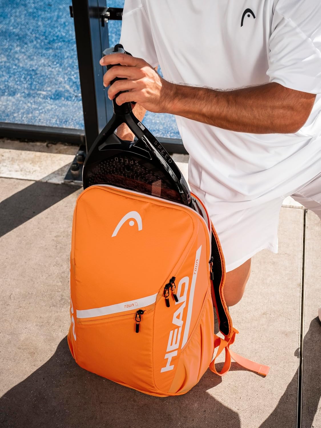 HEAD Mochila de tenis Tour 25L | Capacidad de 2 raquetas