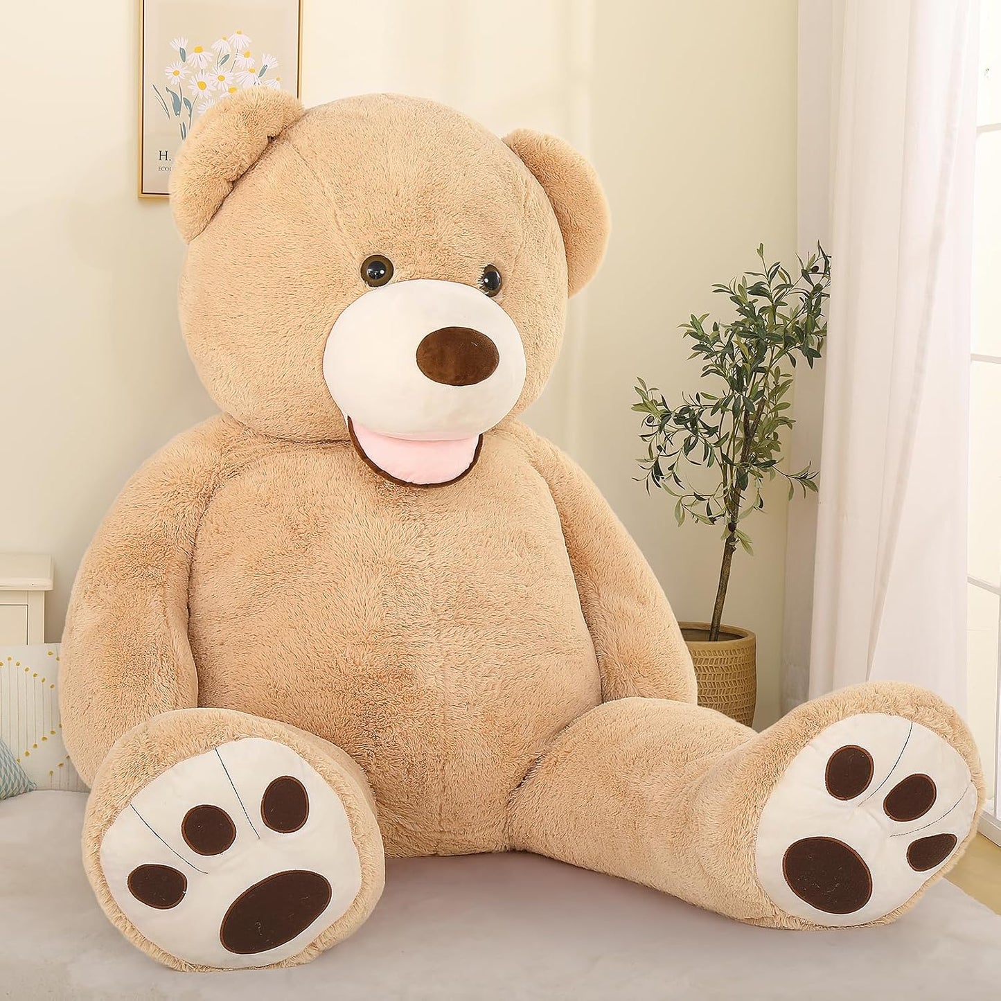 MaoGoLan Oso de peluche gigante enorme de 8.5 pies suave y tierno p...