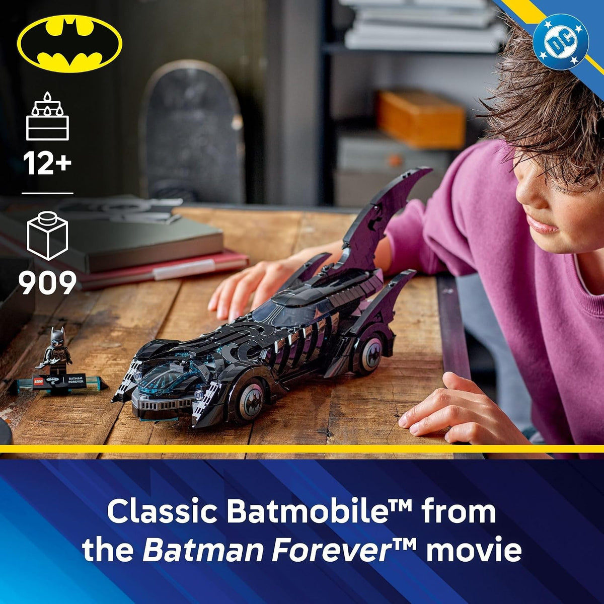 LEGO DC Batman: Batman Forever Batmobile Juguete para Niños - Jugue...
