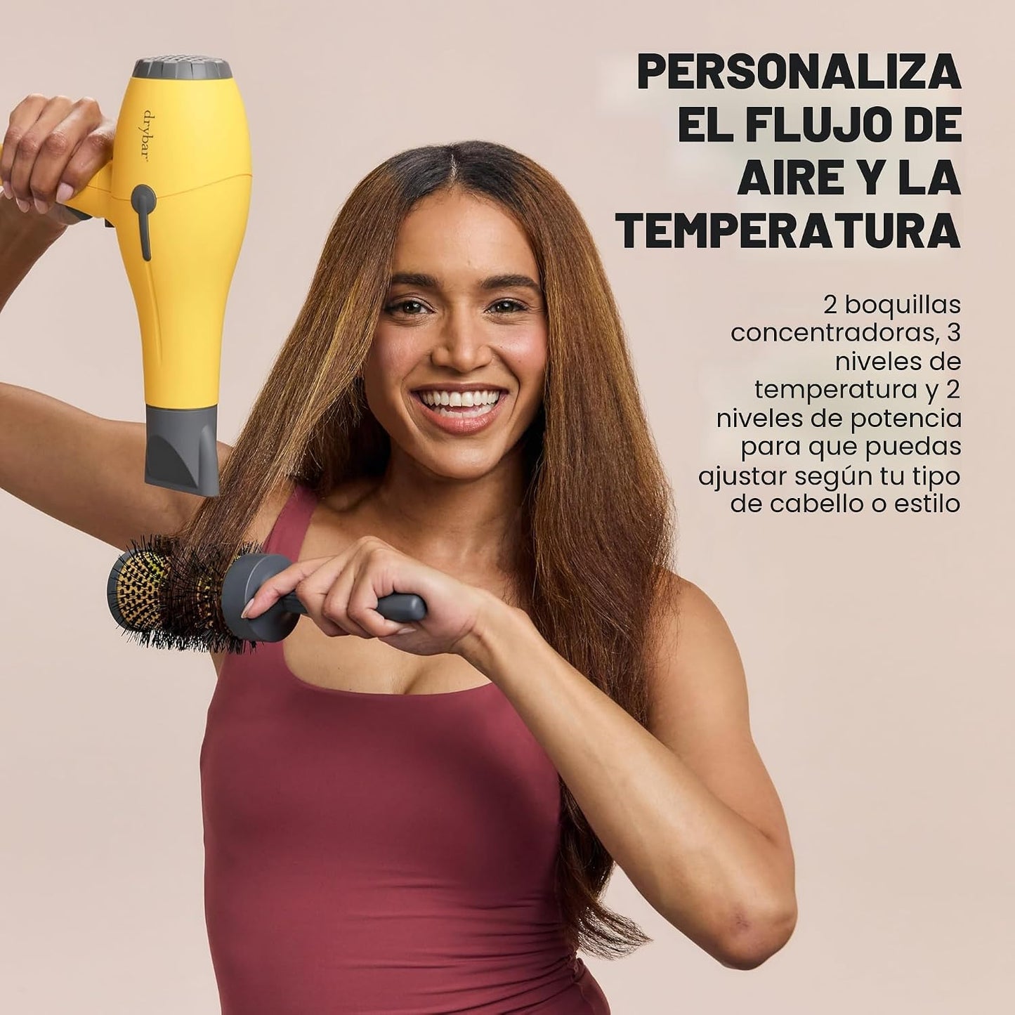Secador de cabello Buttercup por Drybar, el secador de cabello ofic...