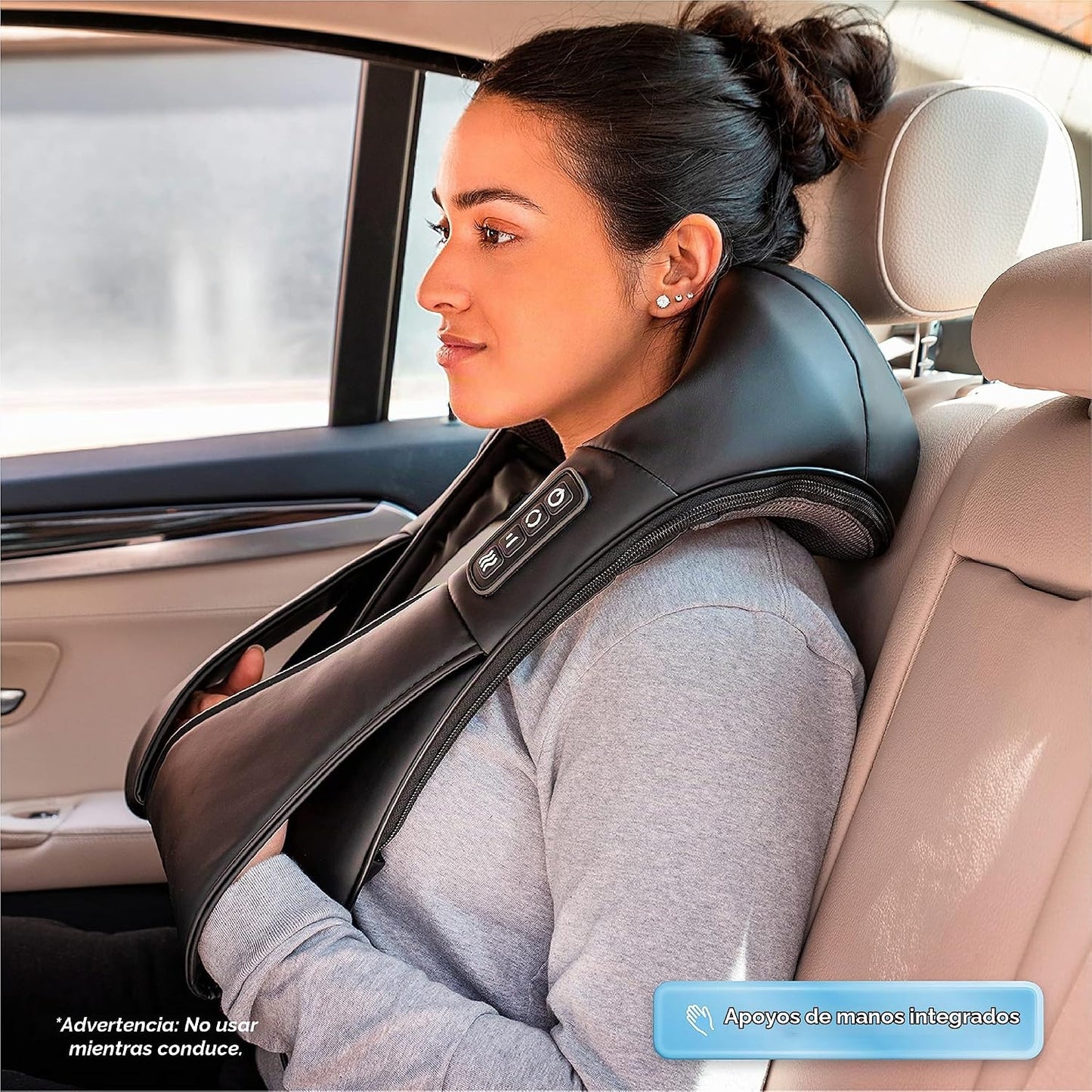 COMFIER Shiatsu - Masajeador de cuello y hombros, regalos de Navida...