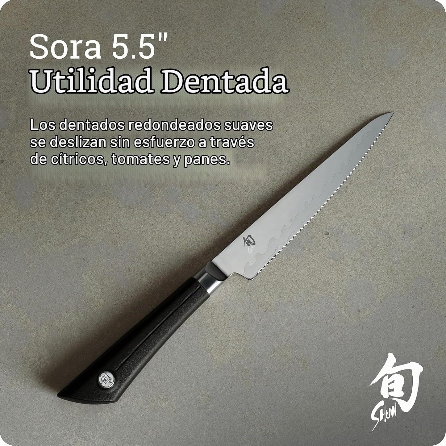 Shun Sora - Cuchillo para pelar, Utilitario, Plateado | Cuchillo de...