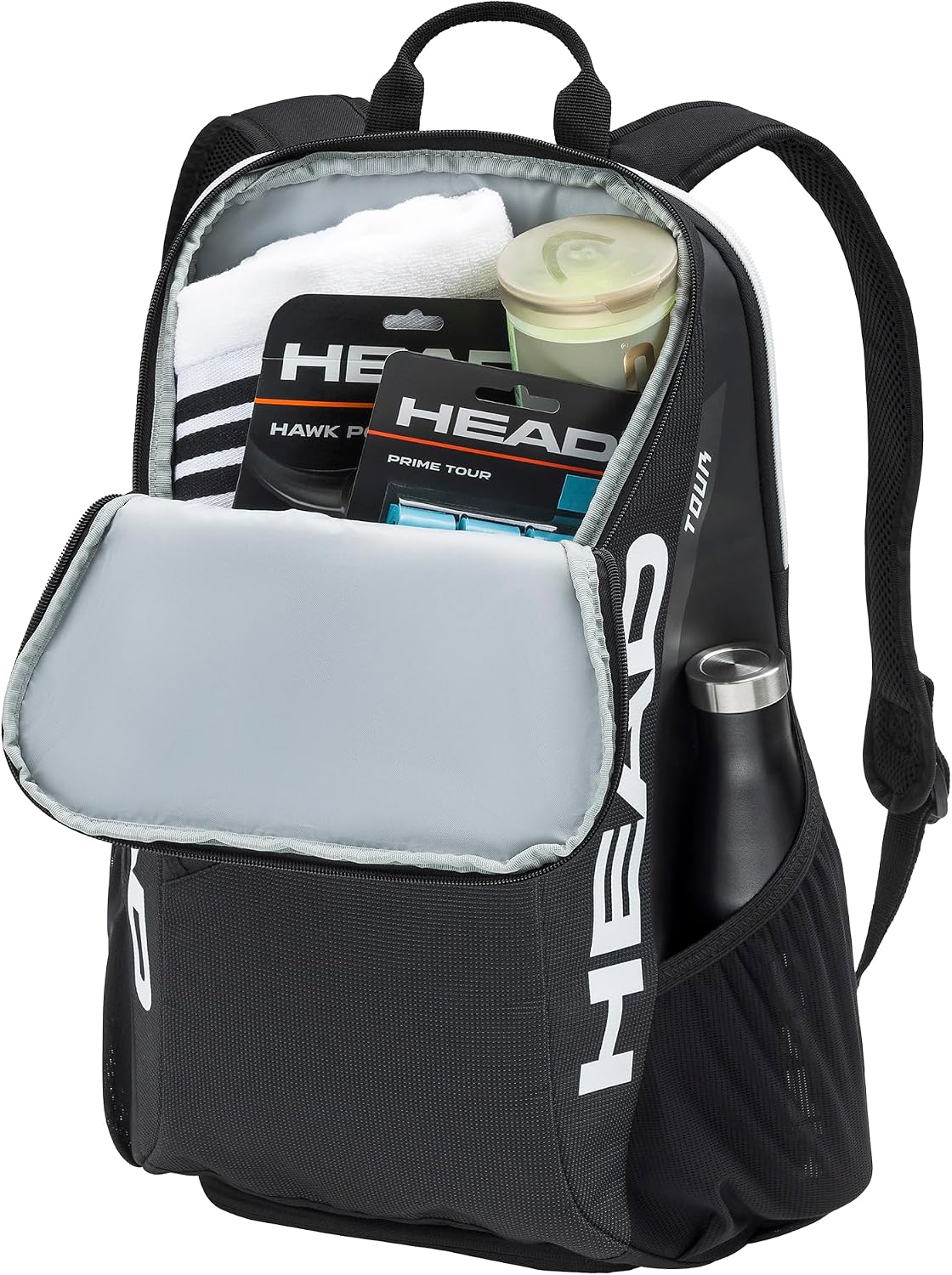 HEAD Mochila de tenis Tour 25L | Capacidad de 2 raquetas