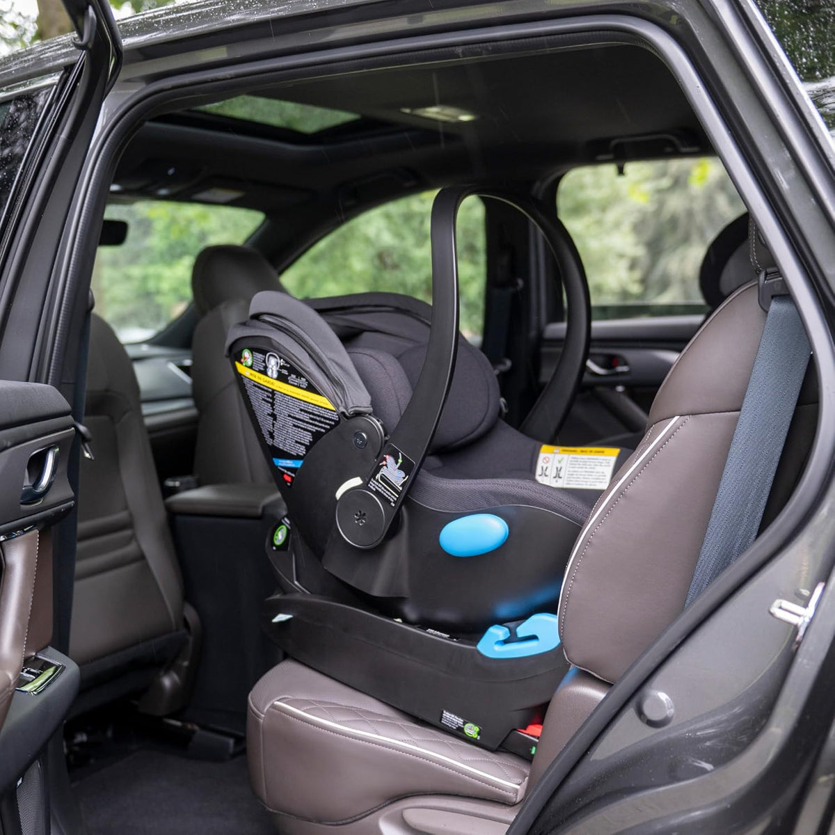 Asiento de coche para bebé Clek Liing con pata de carga ajustable,...