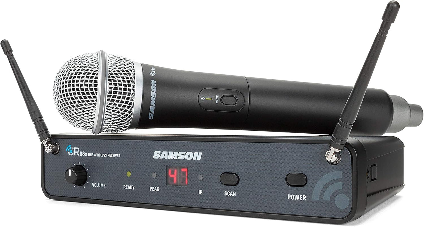 SAMSON Concert 88x Sistema Inalámbrico UHF Portátil Q7 (banda D)