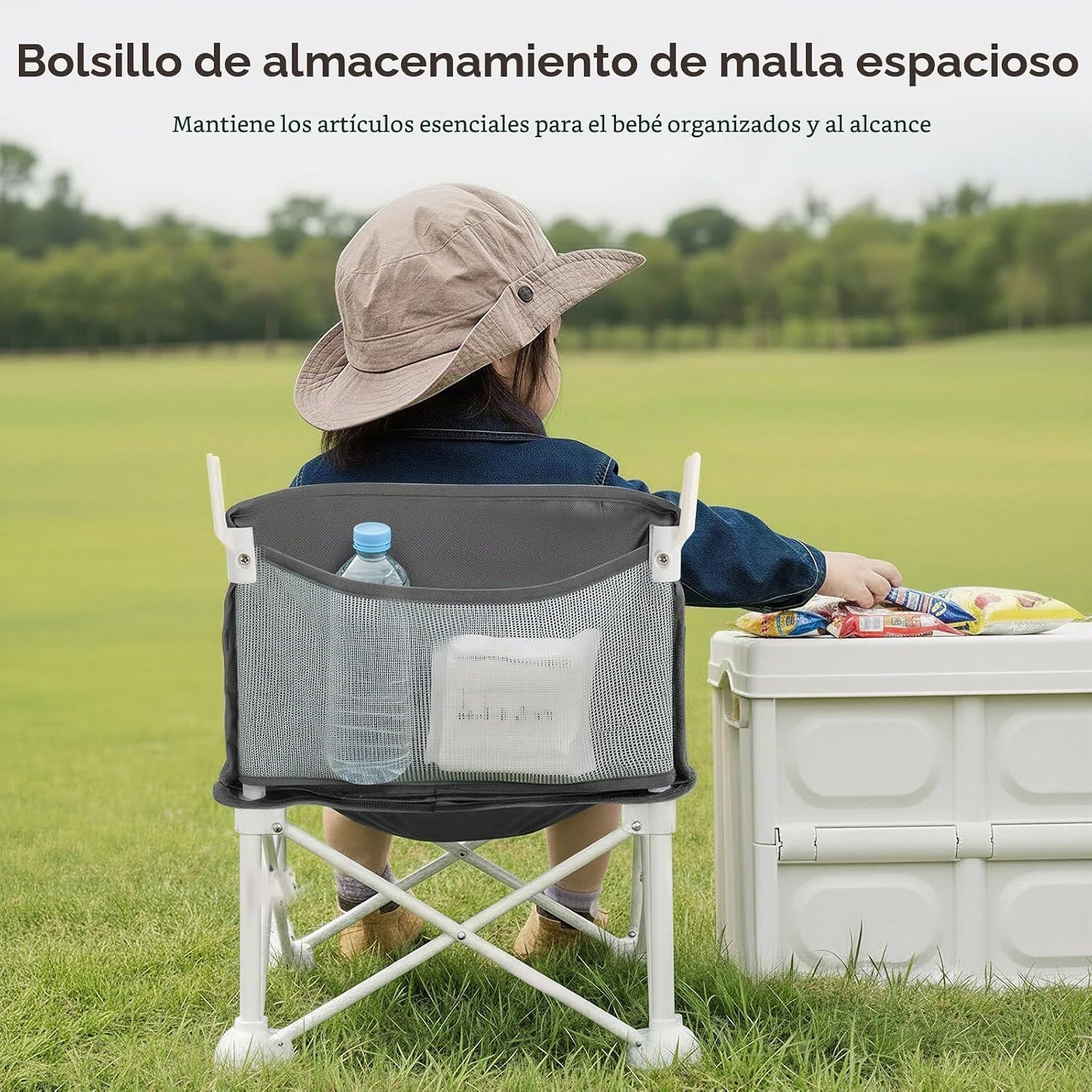 Cochildor - Silla de bebé portátil 4 en 1, asiento elevador plegabl...