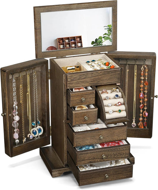 Yoimori - Joyero para mujer, cajas de joyería y organizadores de ma...