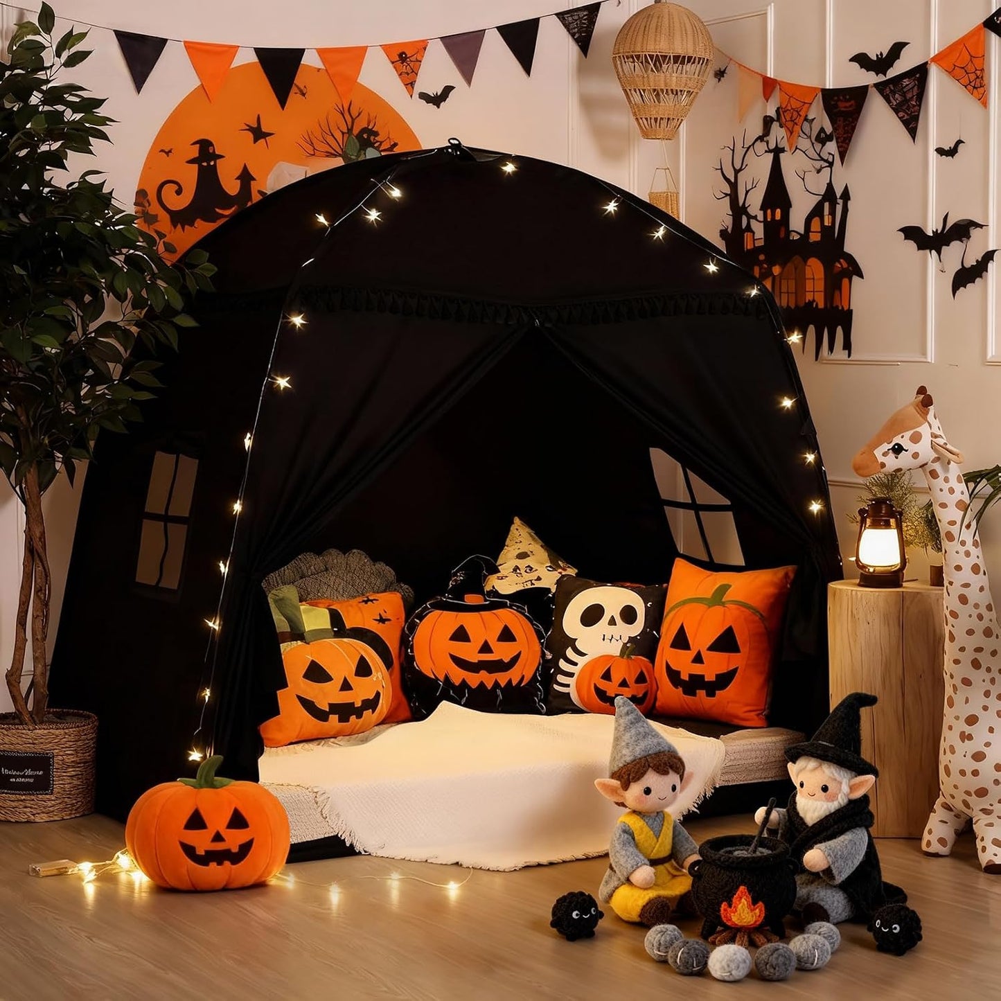 Sumbababy Tienda de campaña grande tipo tipi para niños \u2013 Tien...