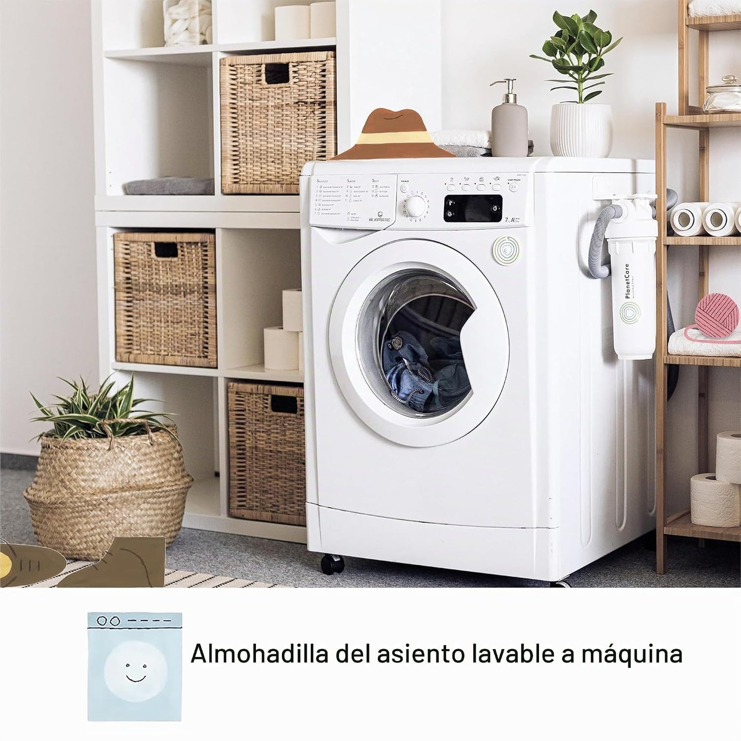 Ingenuity: Trona compacta plegable Sun Valley de Ingenuity, placa s...