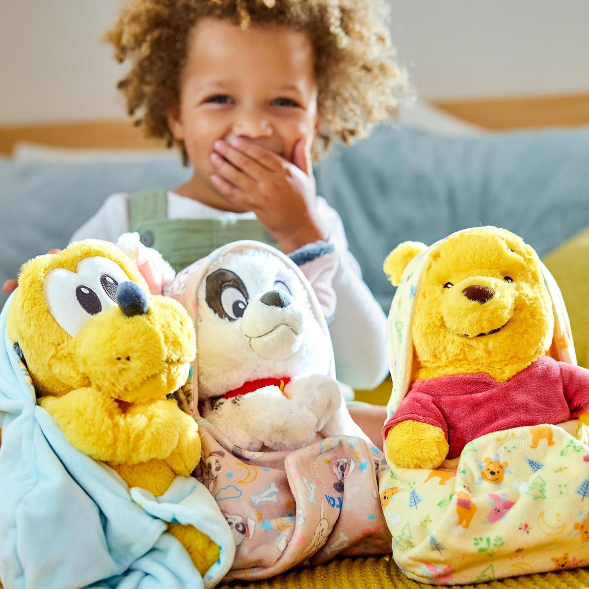 Colección oficial de Disney Store: Pluto de peluche en pañales con...