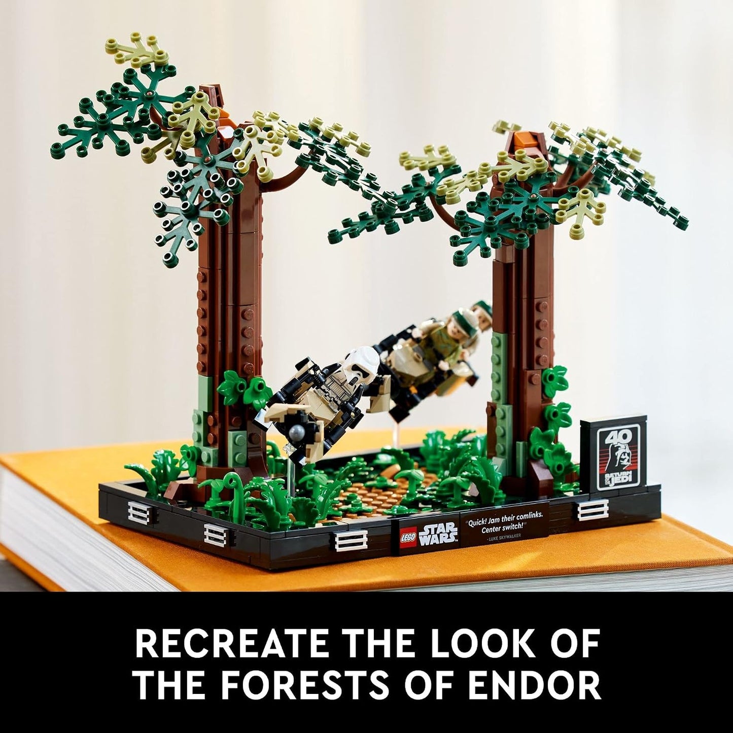 LEGO Star Wars Endor Speeder Chase Diorama 75353 - Juego de constru...